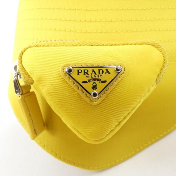 Prada Triangle Logo Hat